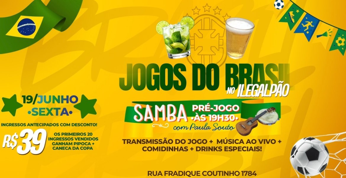 Copa IleGalpão Brasil x Haiti + Samba