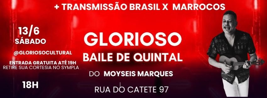 Baile de Quintal do Moyseis Marques no Glorioso