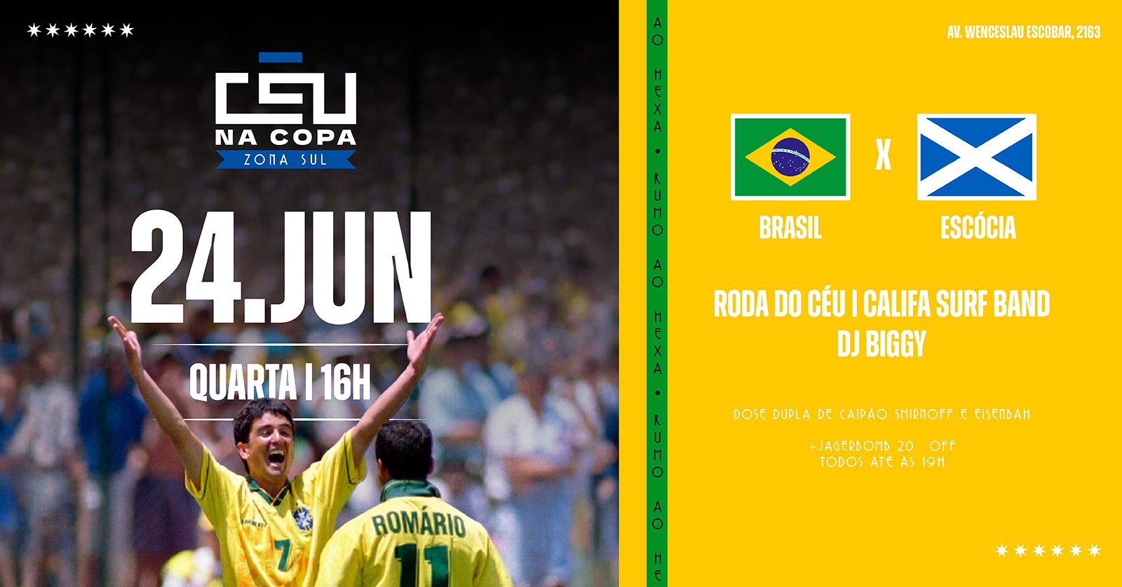 Copa no Céu 24/06 Roda do Ceu