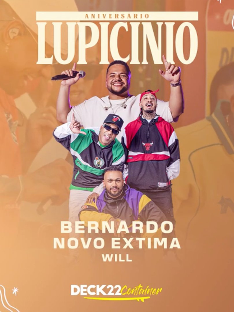 Aniversário do Lupicinio | Deck Container
