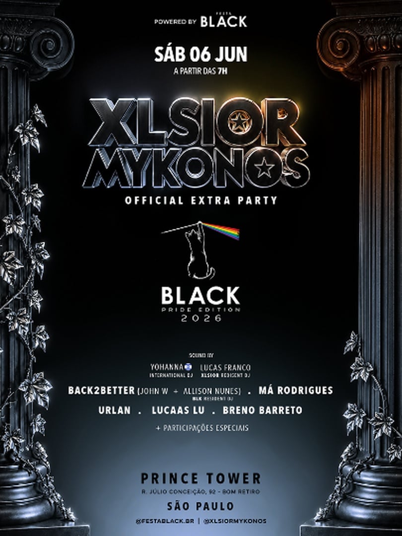 FESTA BLACK presents XLSIOR Mykonos Official Extra Party