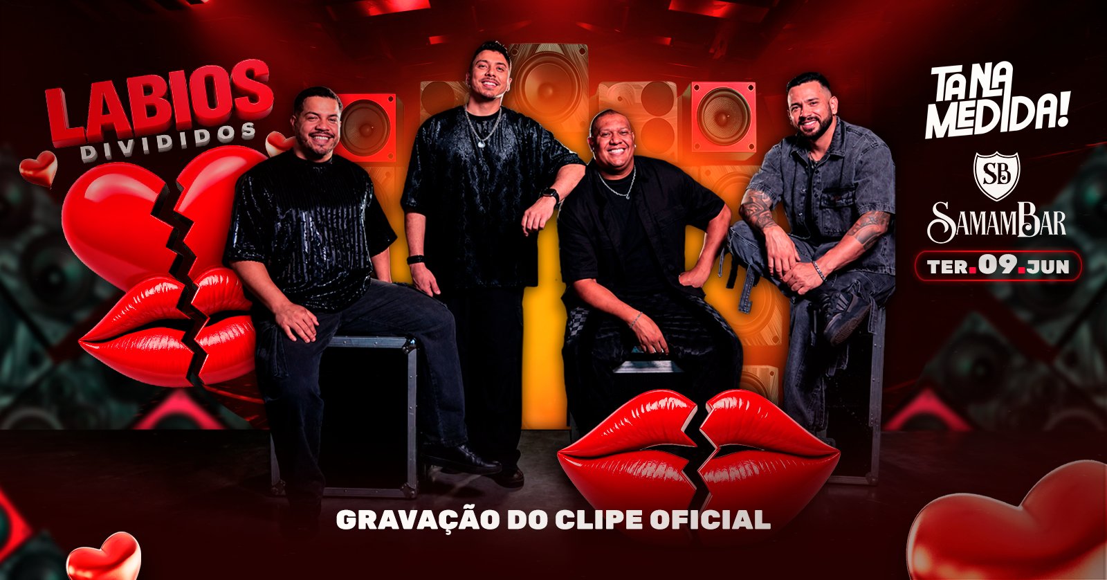 Gravação Labios Divididos