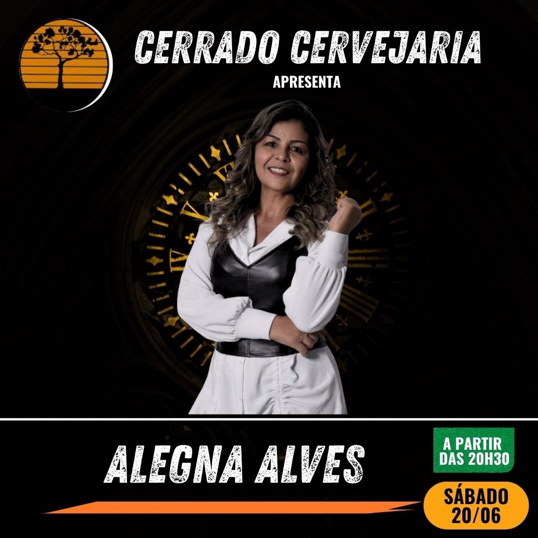 Alegna Alves no Cerrado Cervejaria