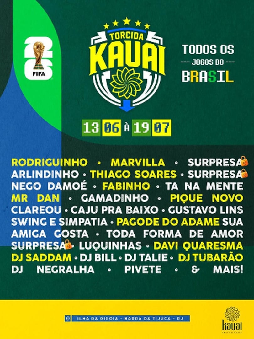 Torcida Kauai na Copa