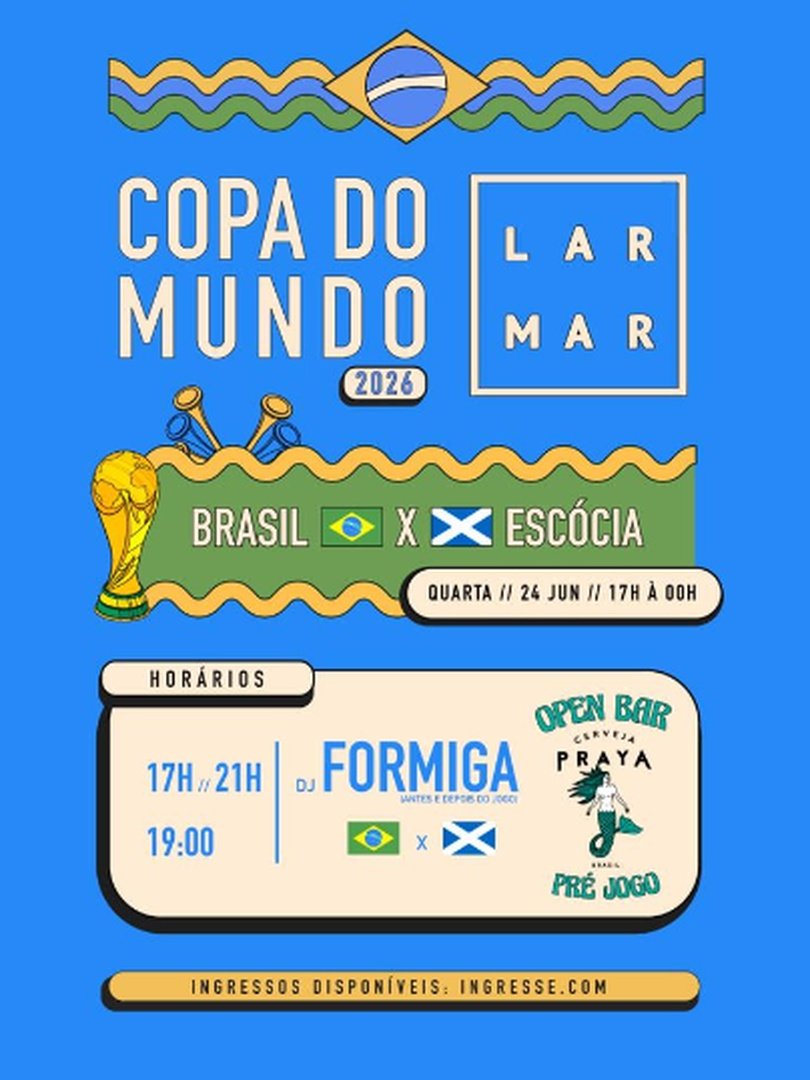 Copa do Mundo 2026 LAR MAR | 24.06