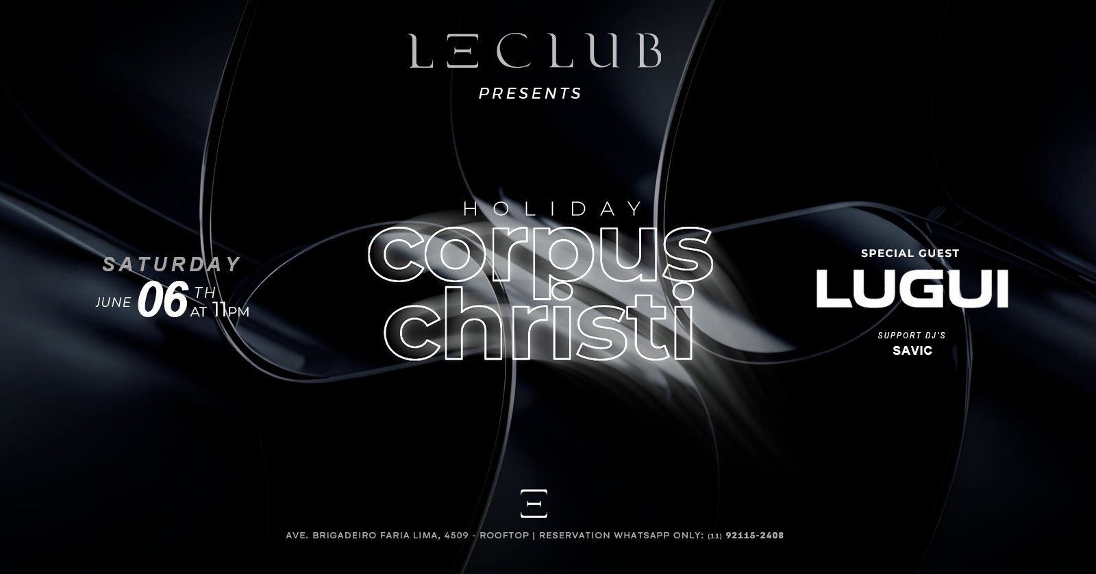 Duo Lugui e Savic @ Le Club