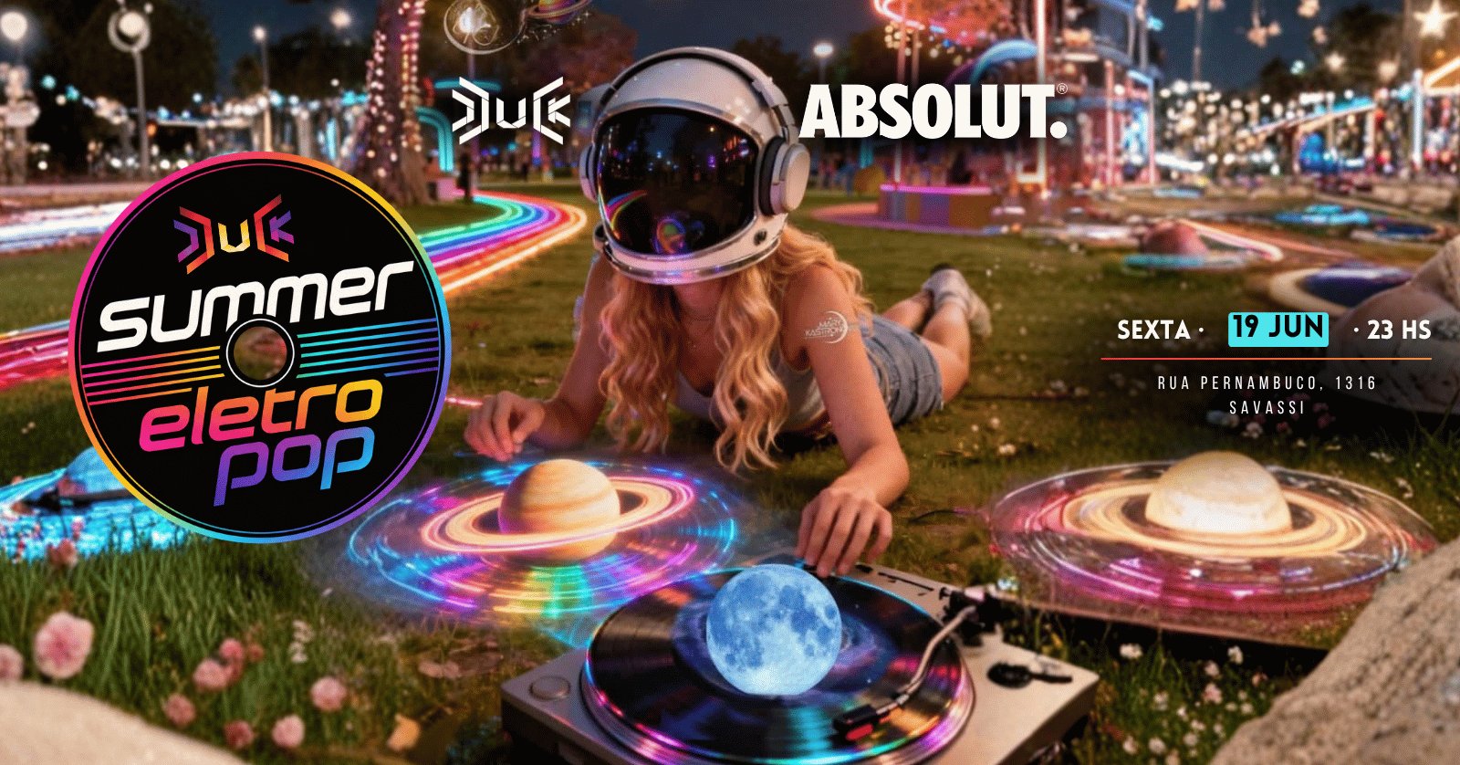 Absolut Apresenta: Summer Eletropop