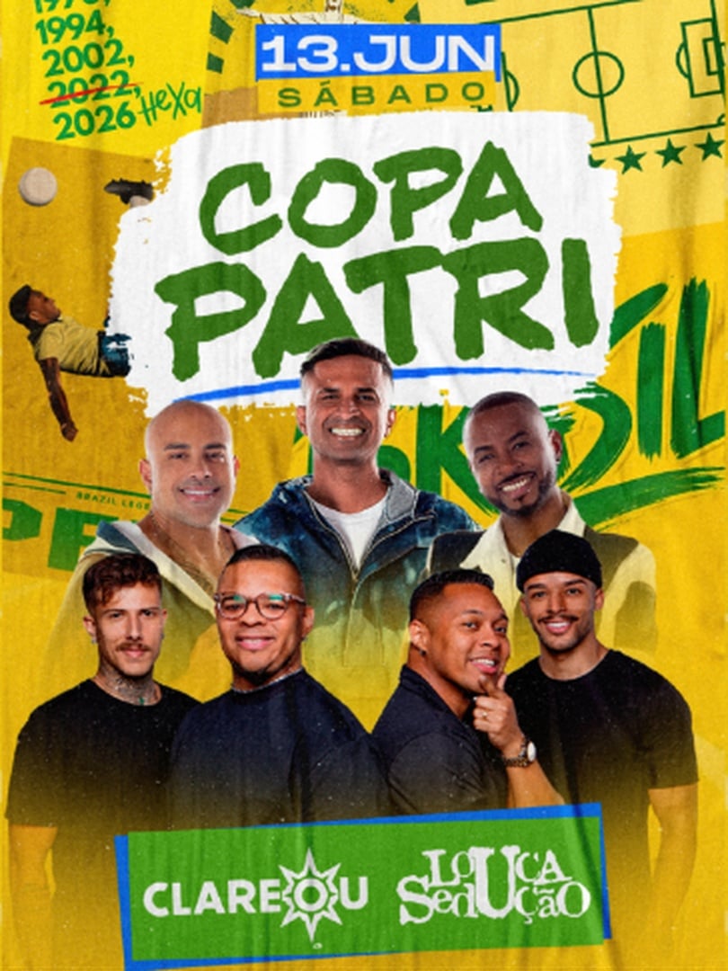 O Hexa É no Patri Brasil X Marrocos Clareou e Louca Sedução