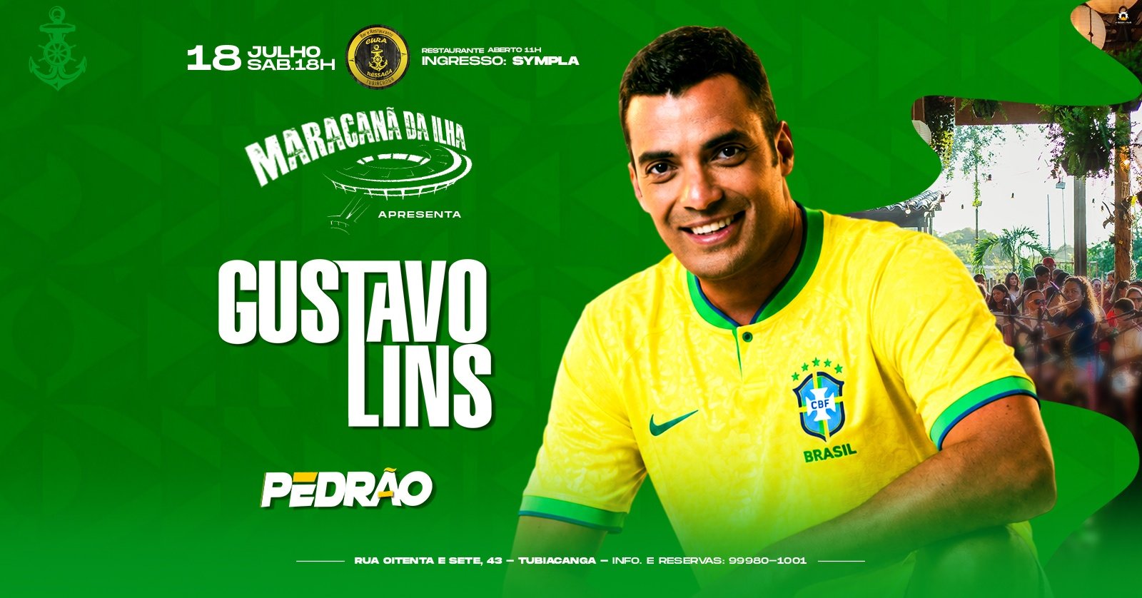 Gustavo Lins no Cura Ressaca!