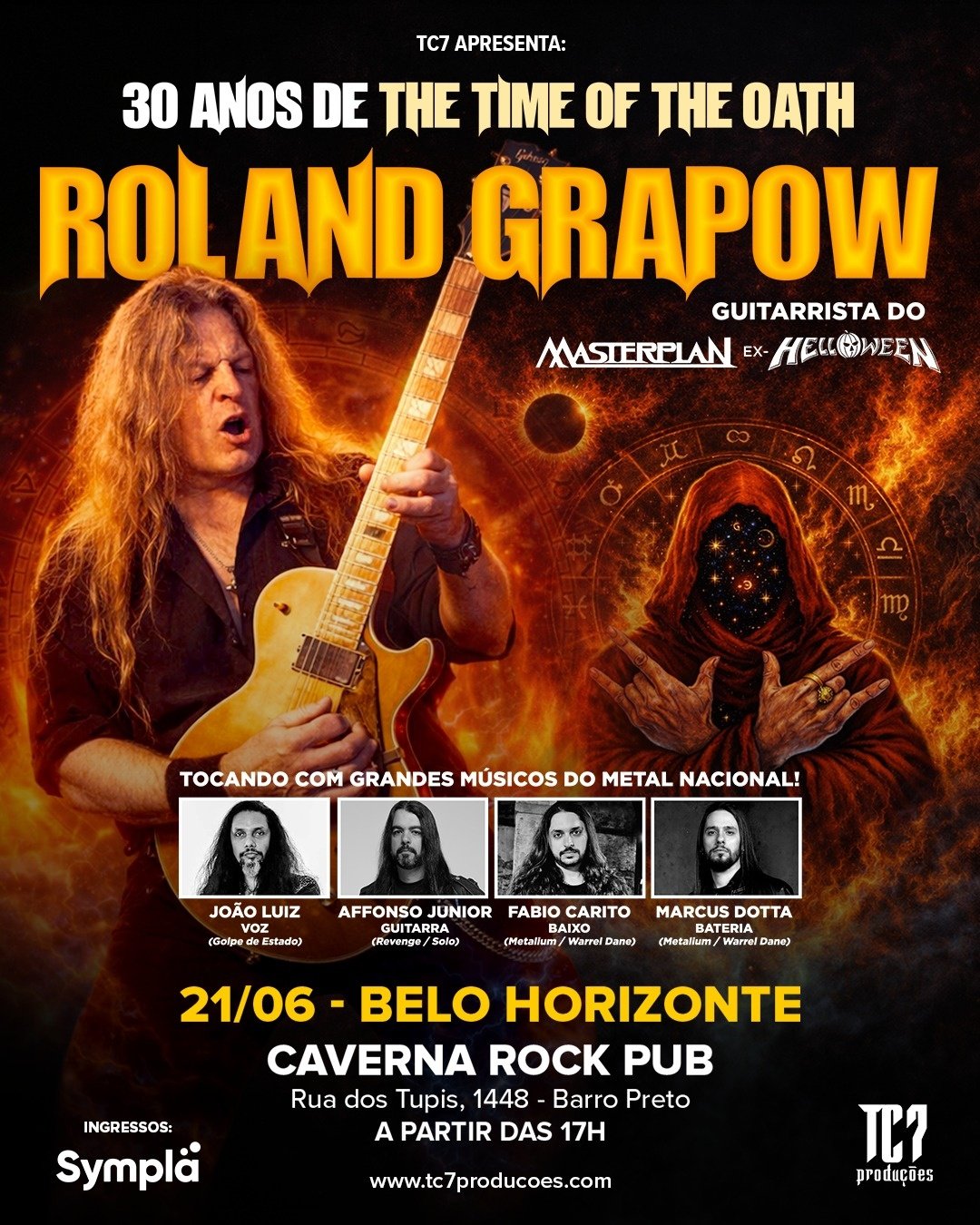 21.06 Roland Grapow Guitarrista do Masterplan e Helloween