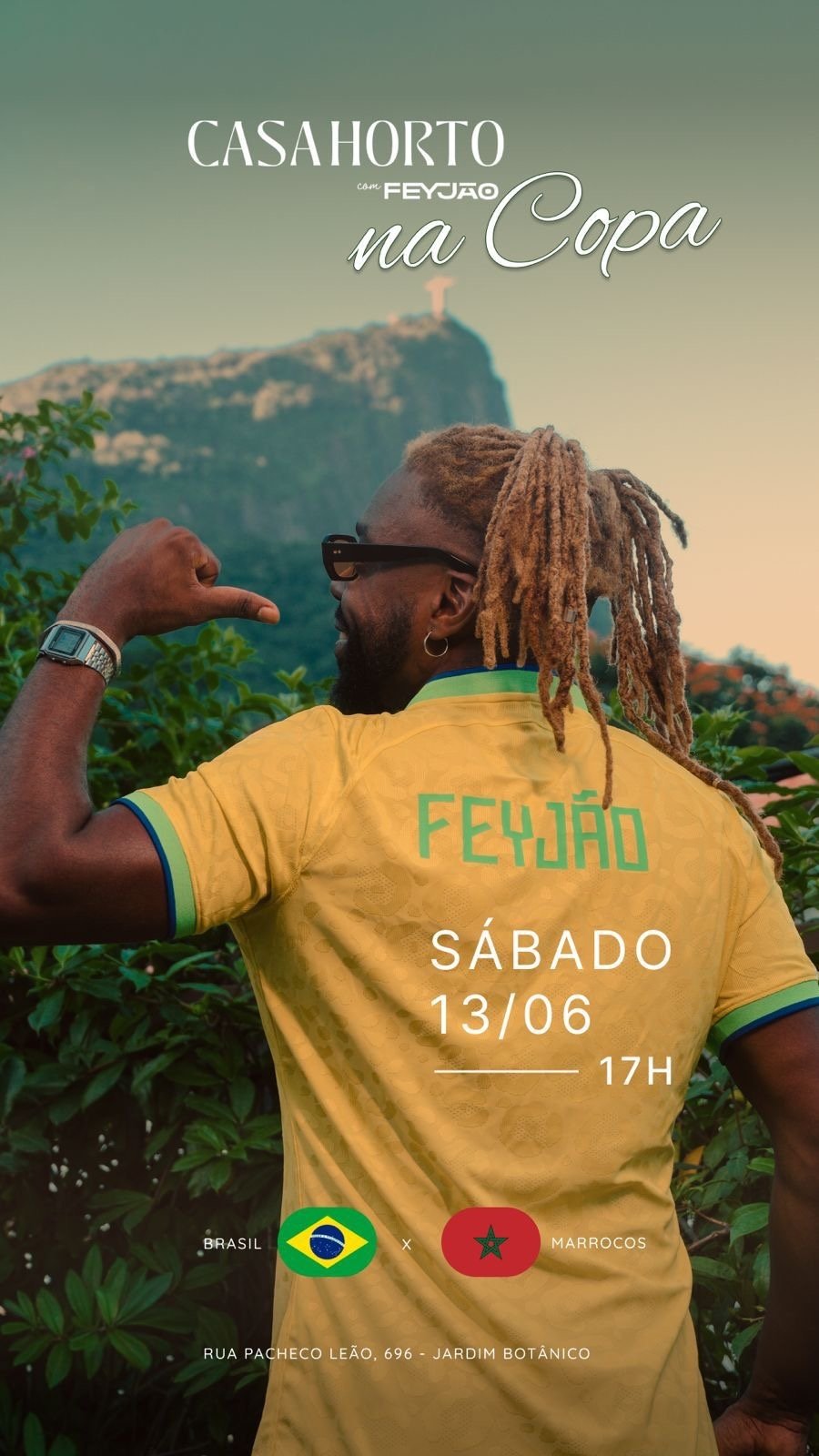 Copa!! Casa Horto com Feyjão 13/06
