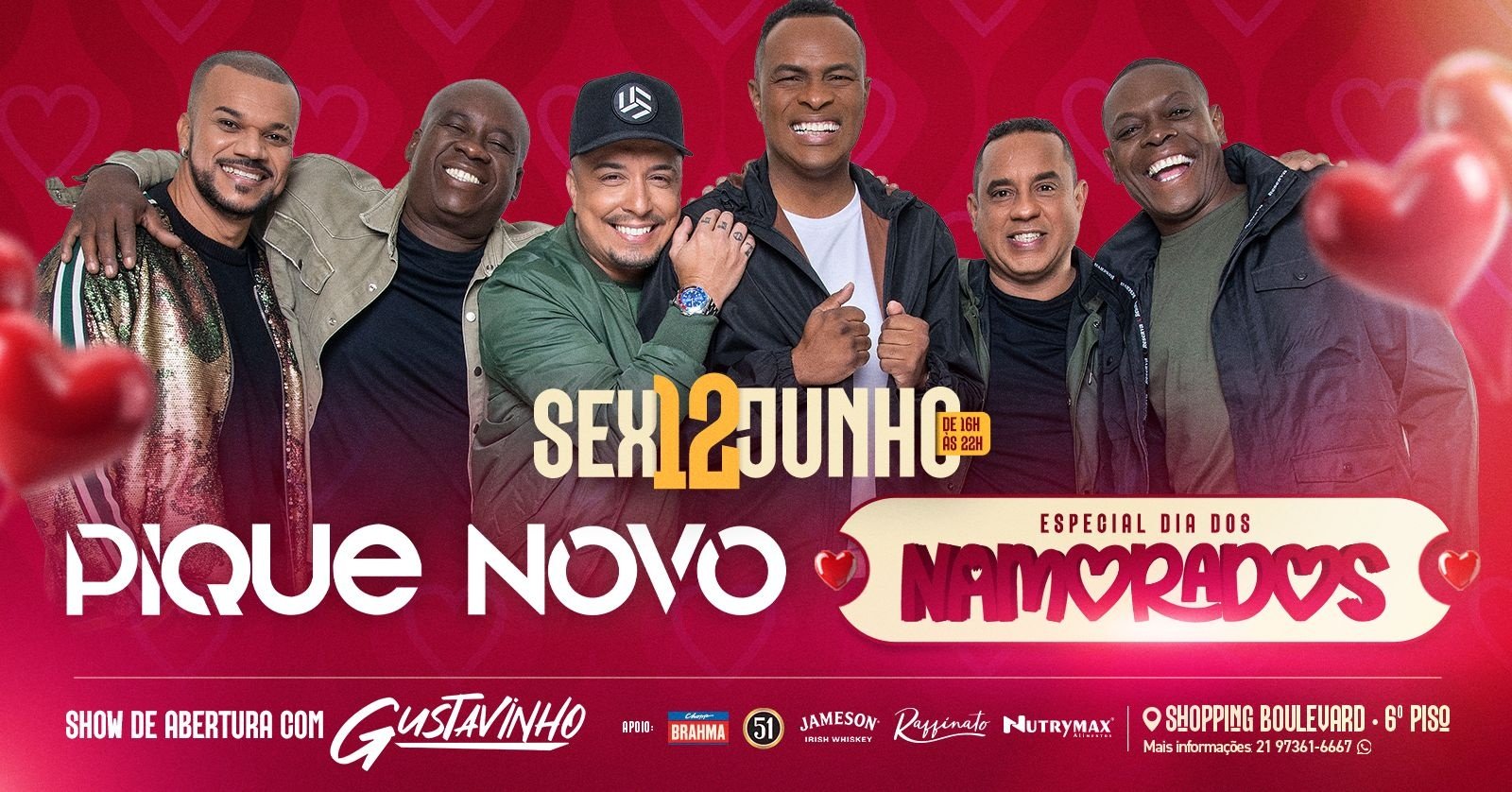 Pique Novo no Terraço da Vila Especial Dia dos Namorados