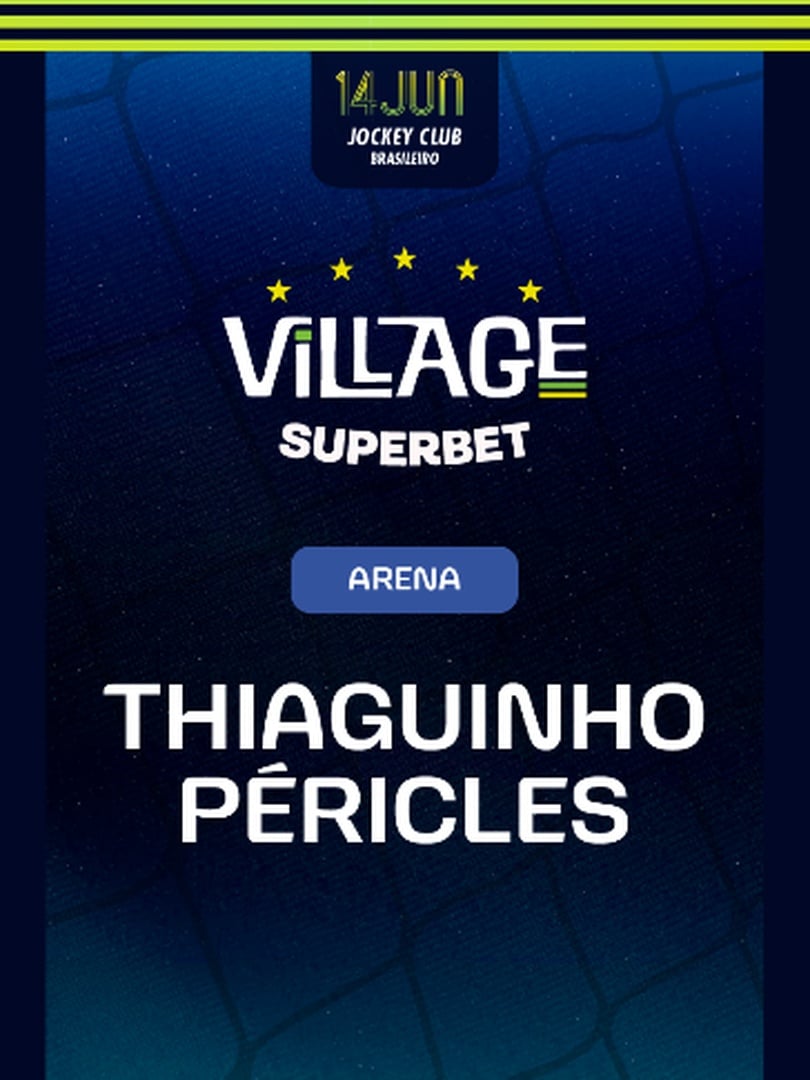 Village 2026 : Thiaguinho + Péricles (Arena)