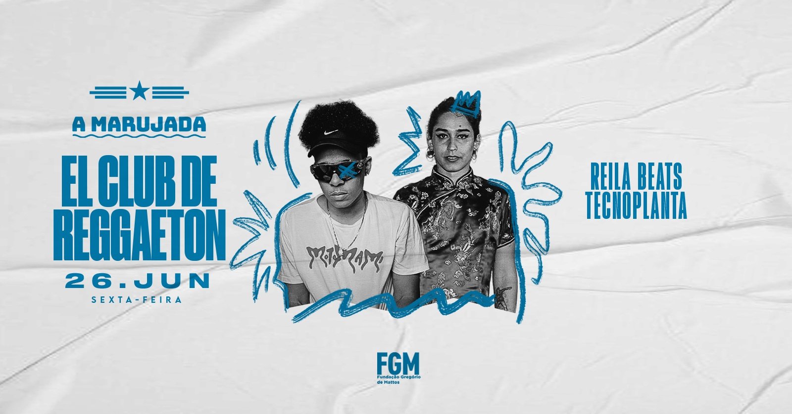 CLUB DE REGGAETON: Reila Beats & Tecnoplanta convidam Selvanné