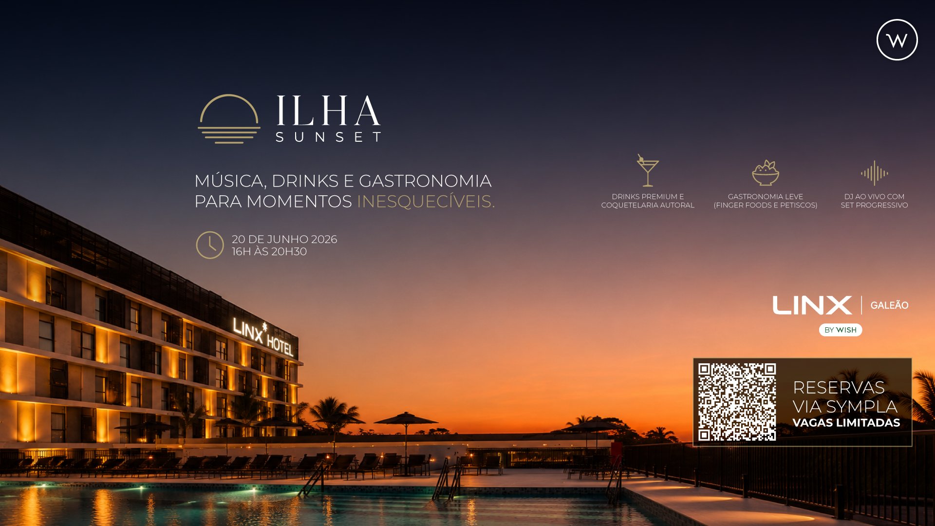Ilha Sunset no Linx Galeão