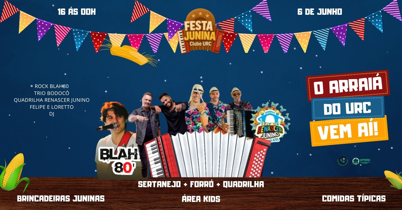 Arraia Clube Urc 2026