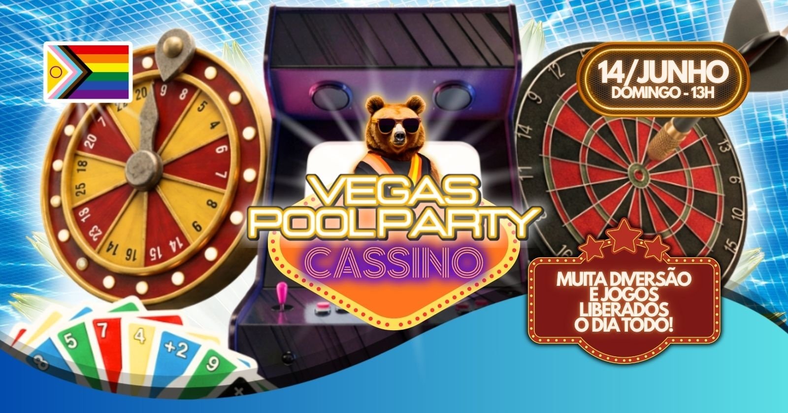 Vegas Pool Party Cassino (open Cooler)
