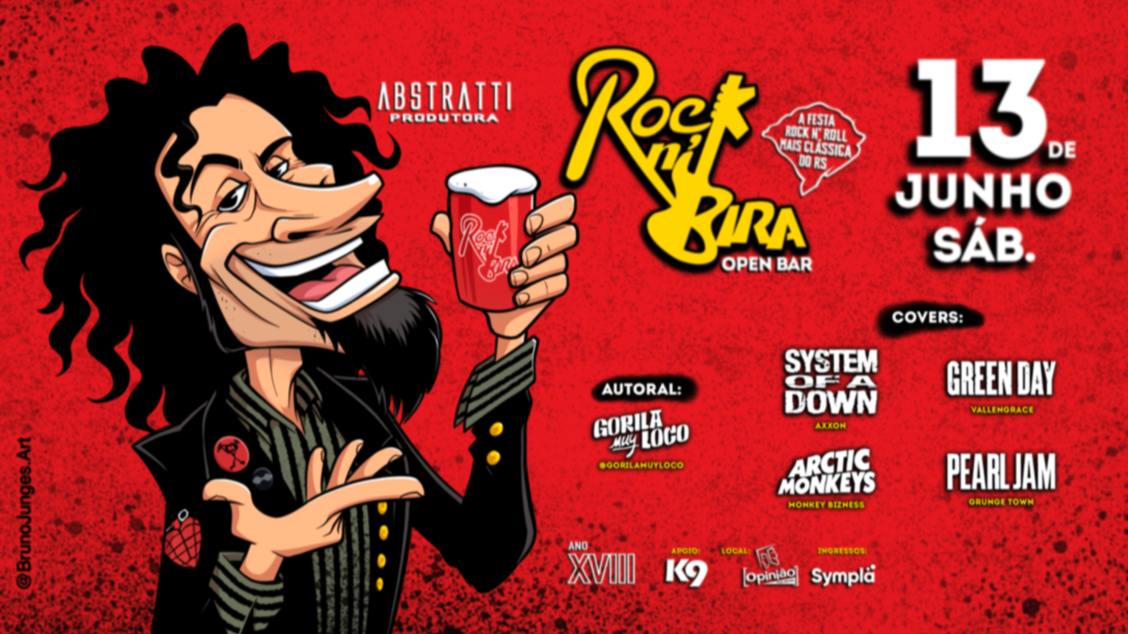 Rock N' Bira Open Bar 13/06/26