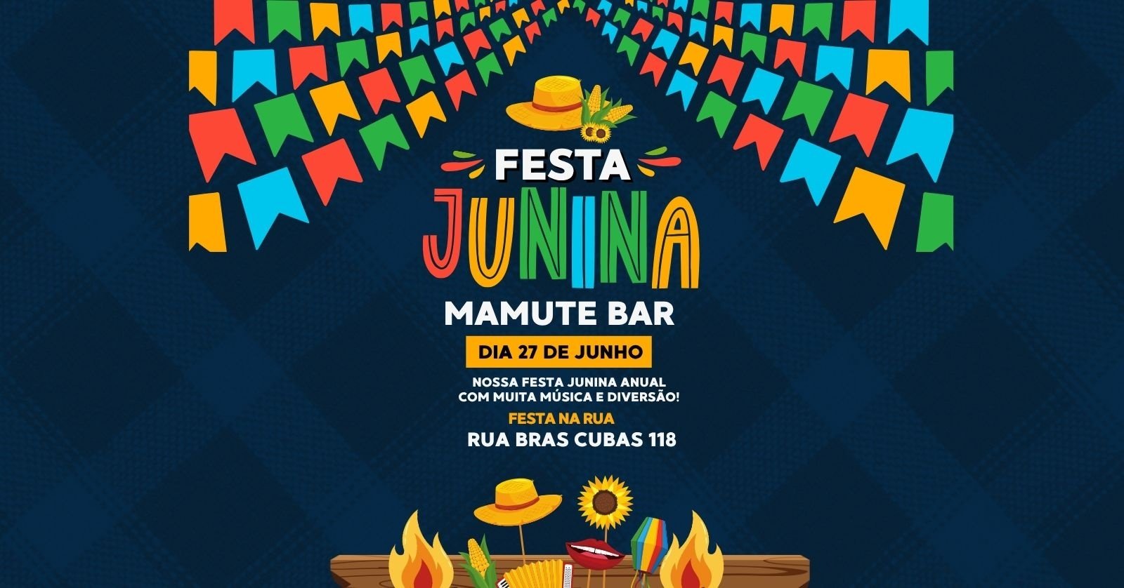 Festa Junina Mamute Bar