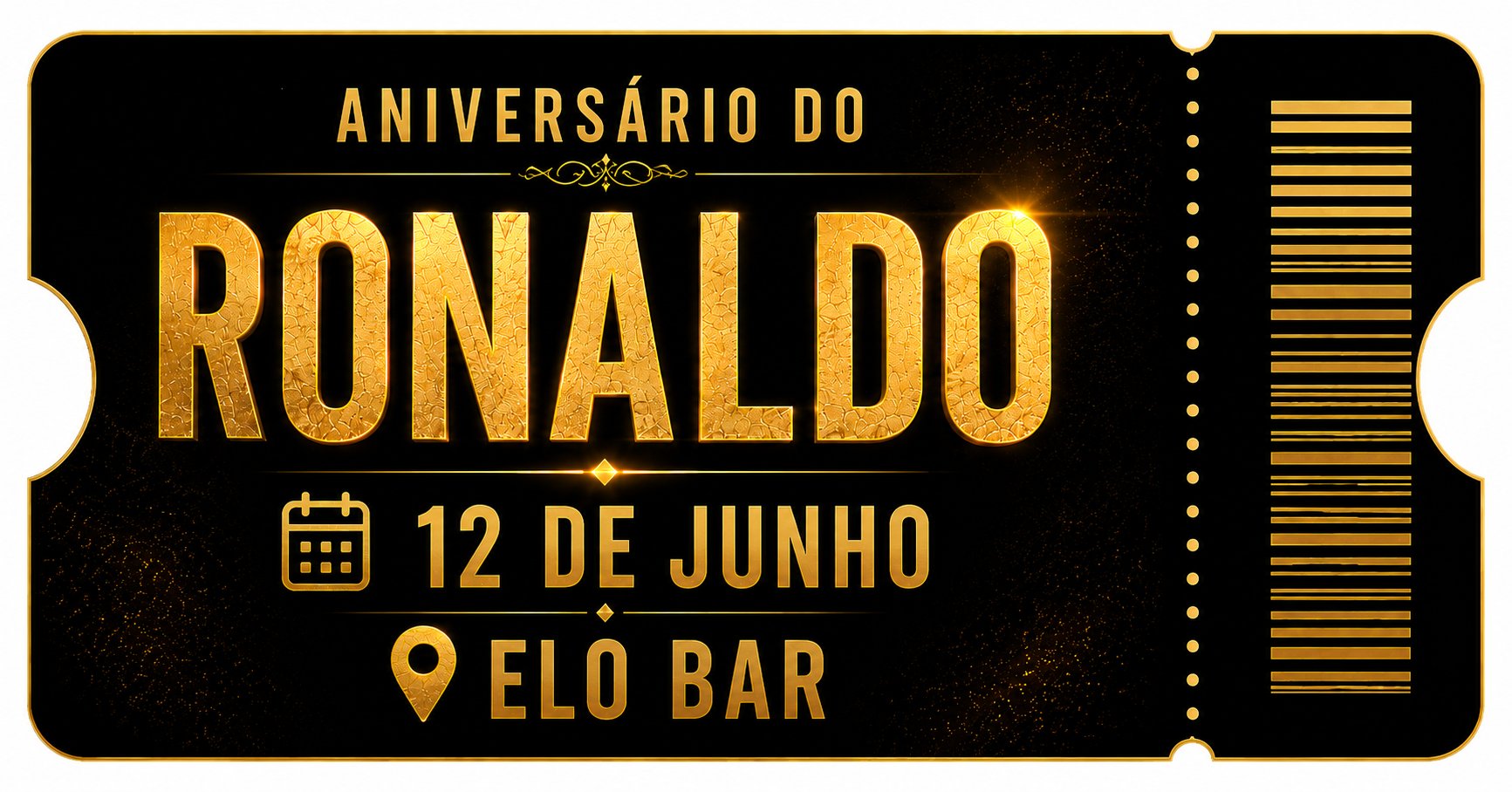 Aniversário do Ronaldo