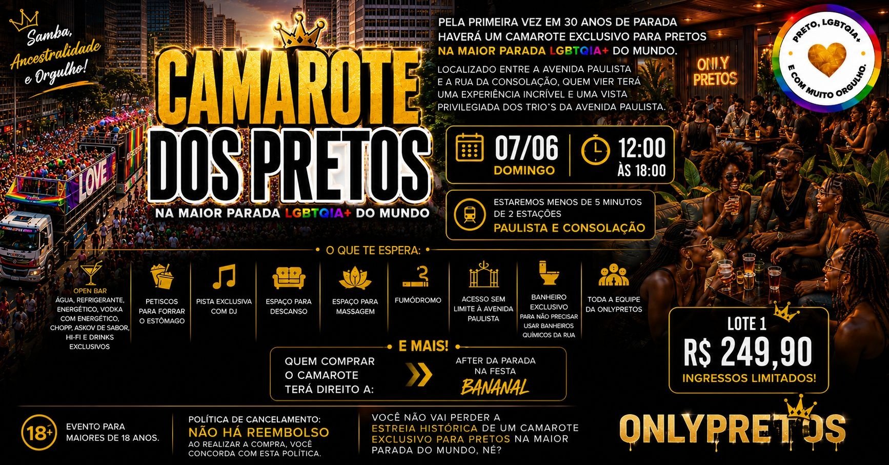 Camarote dos Pretos