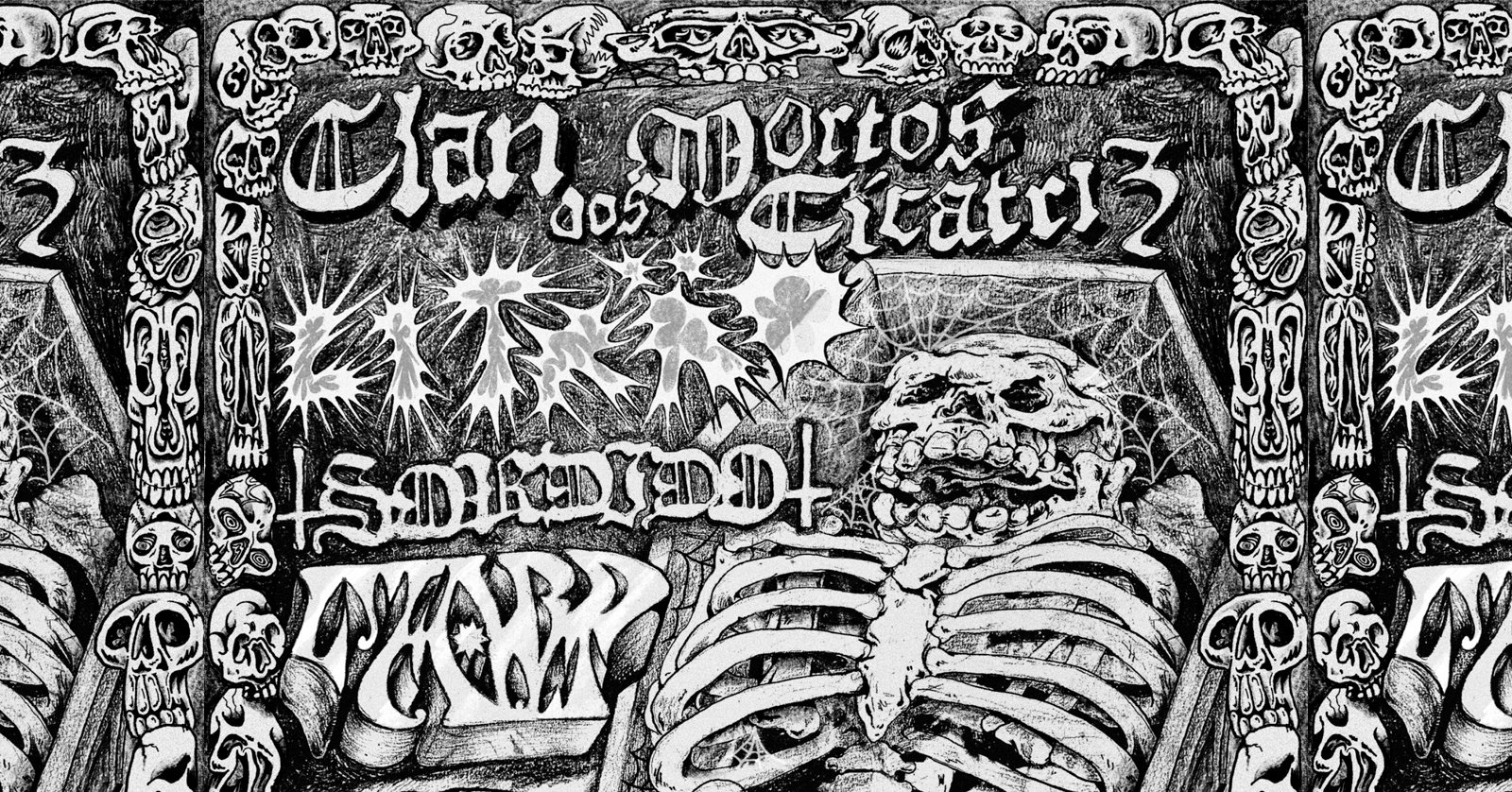 Clan dos Mortos Cicatriz, Liträo, Sordido e Finis Hominis no Estúdio Páprica