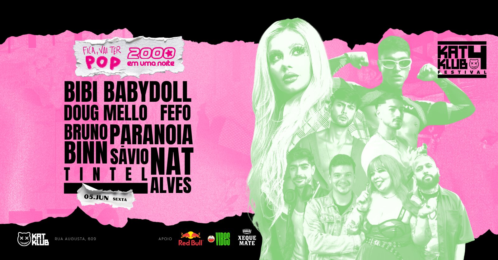 Fica, Vai Ter Pop + 2000 em Uma Noite 4 Anos Ktkb