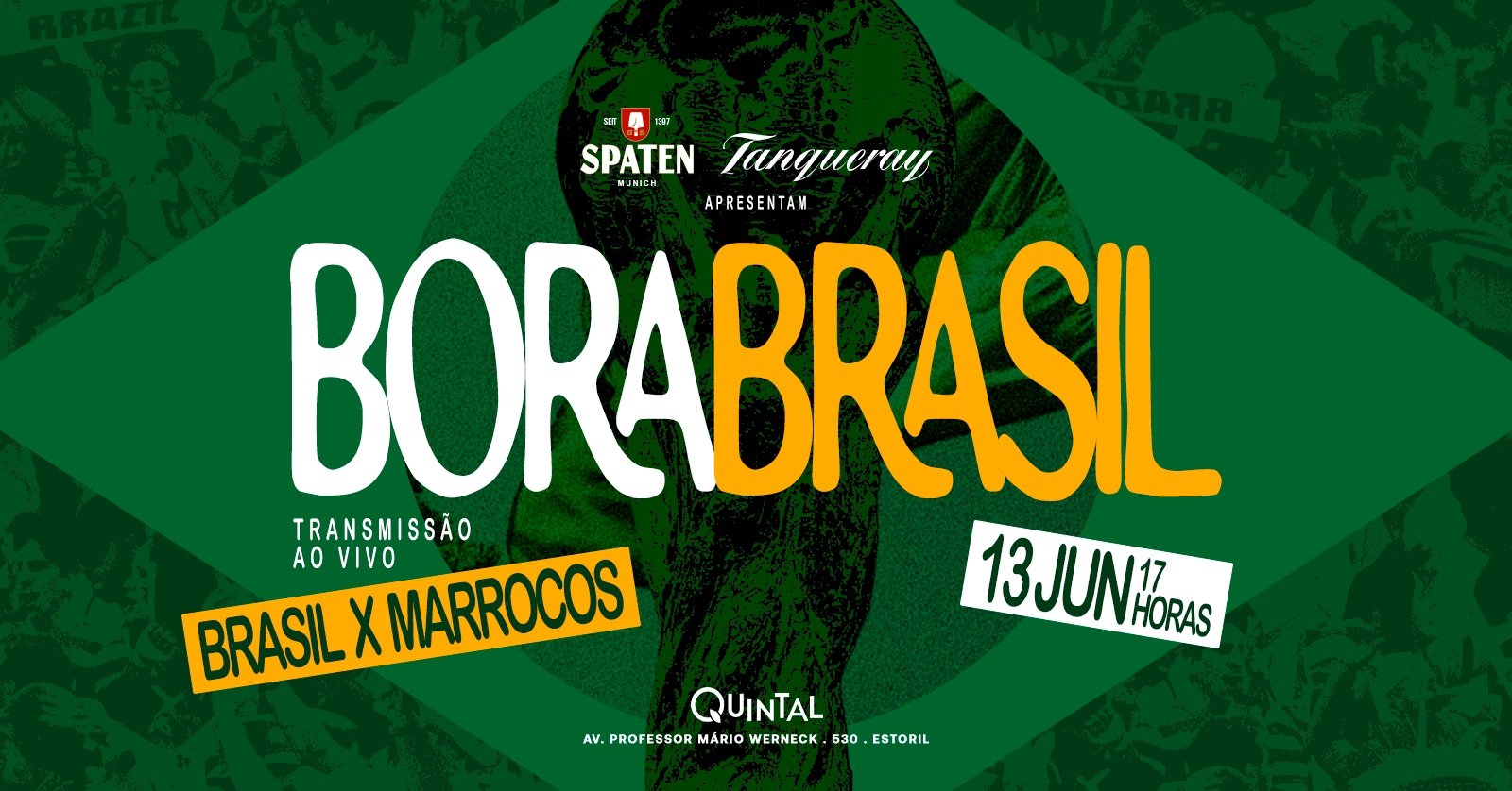 QUINTAL | Bora Brasil| 13/06 17h