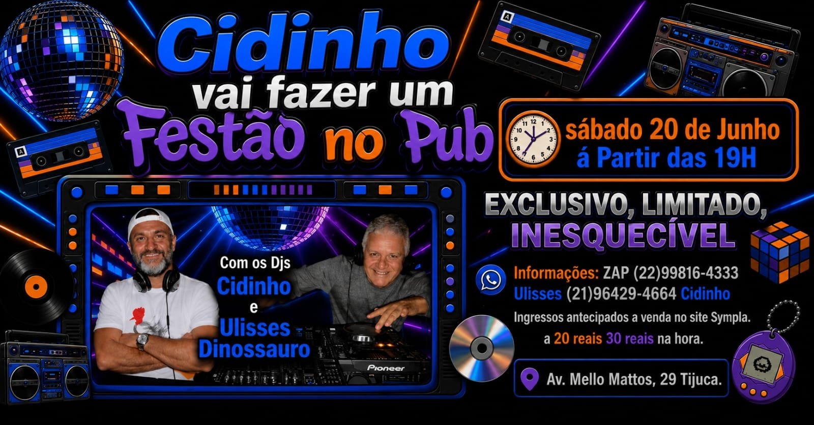 Festão do K7 no PUB do Dinossauro