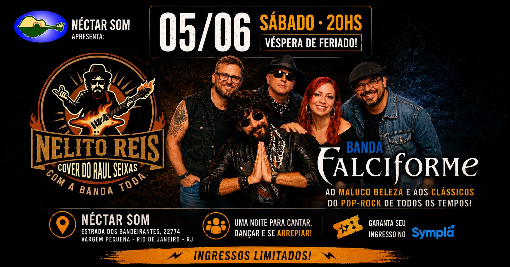 Tributo Raul Seixas | Banda Falciforme Nectar Som