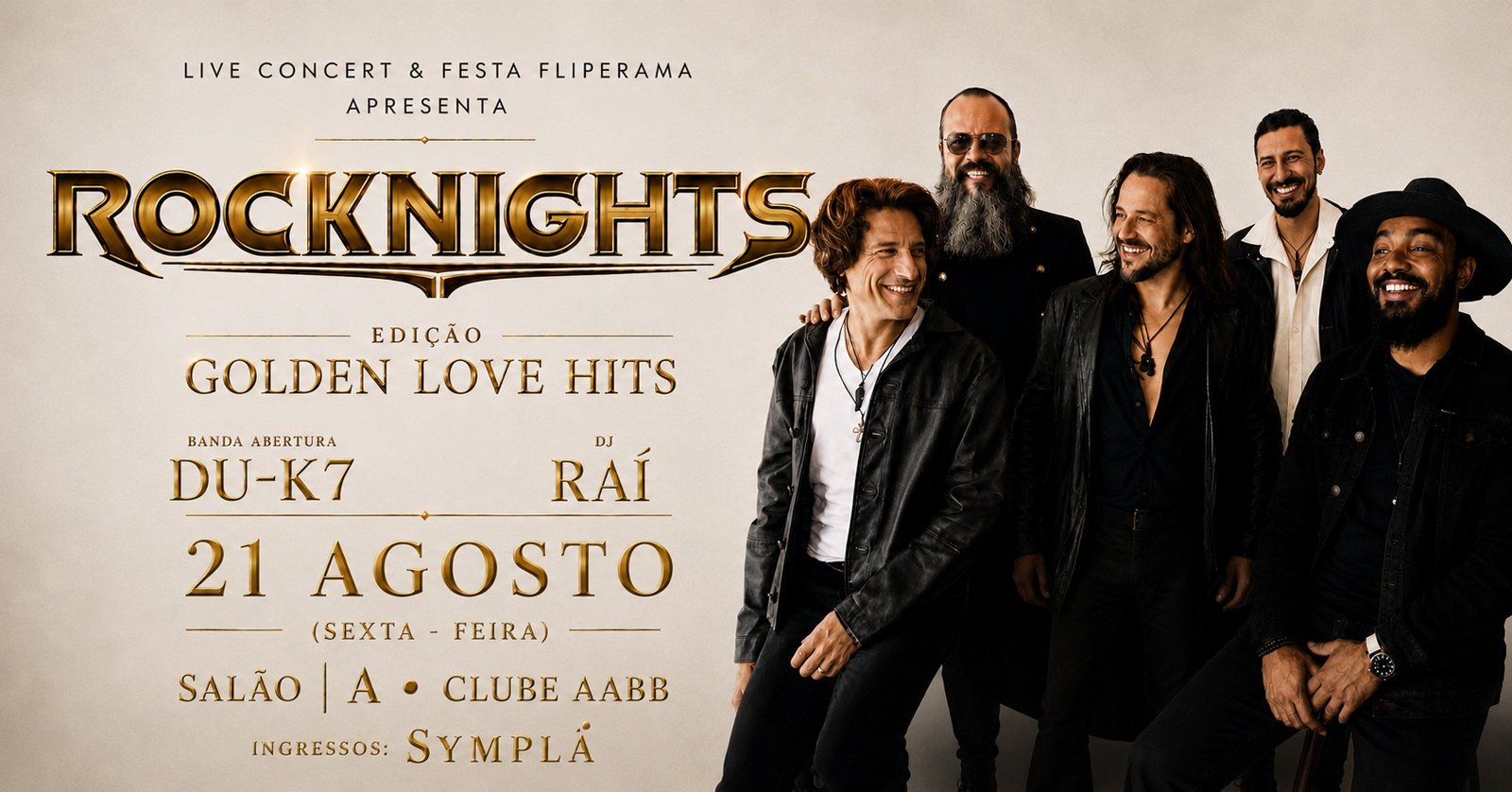 ROCKNIGHTS em Brasília Edição Golden Love Hits