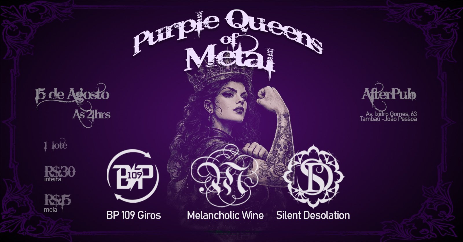Purple Queens of Metal