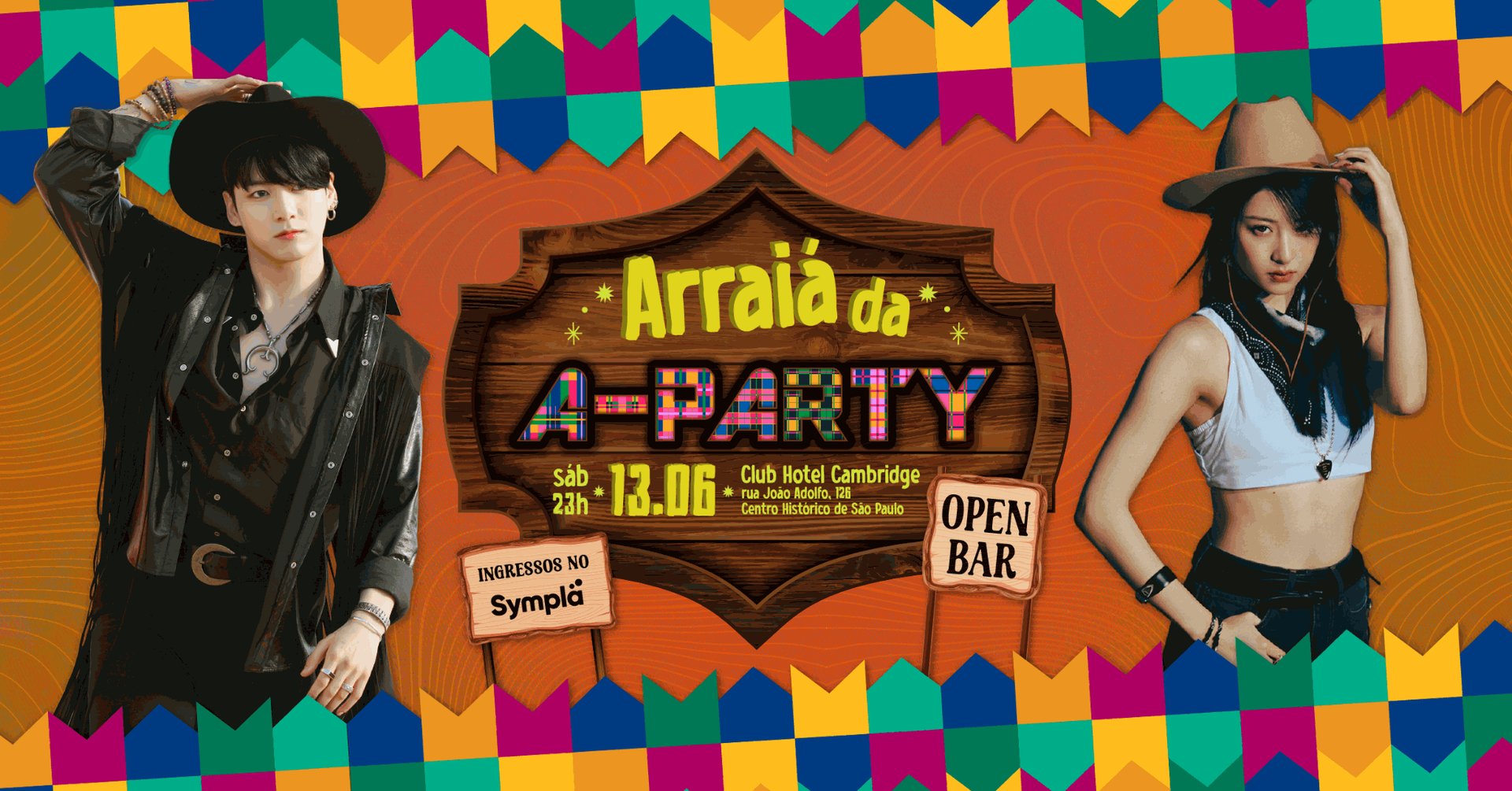 Arraiá da a Party (open Bar)