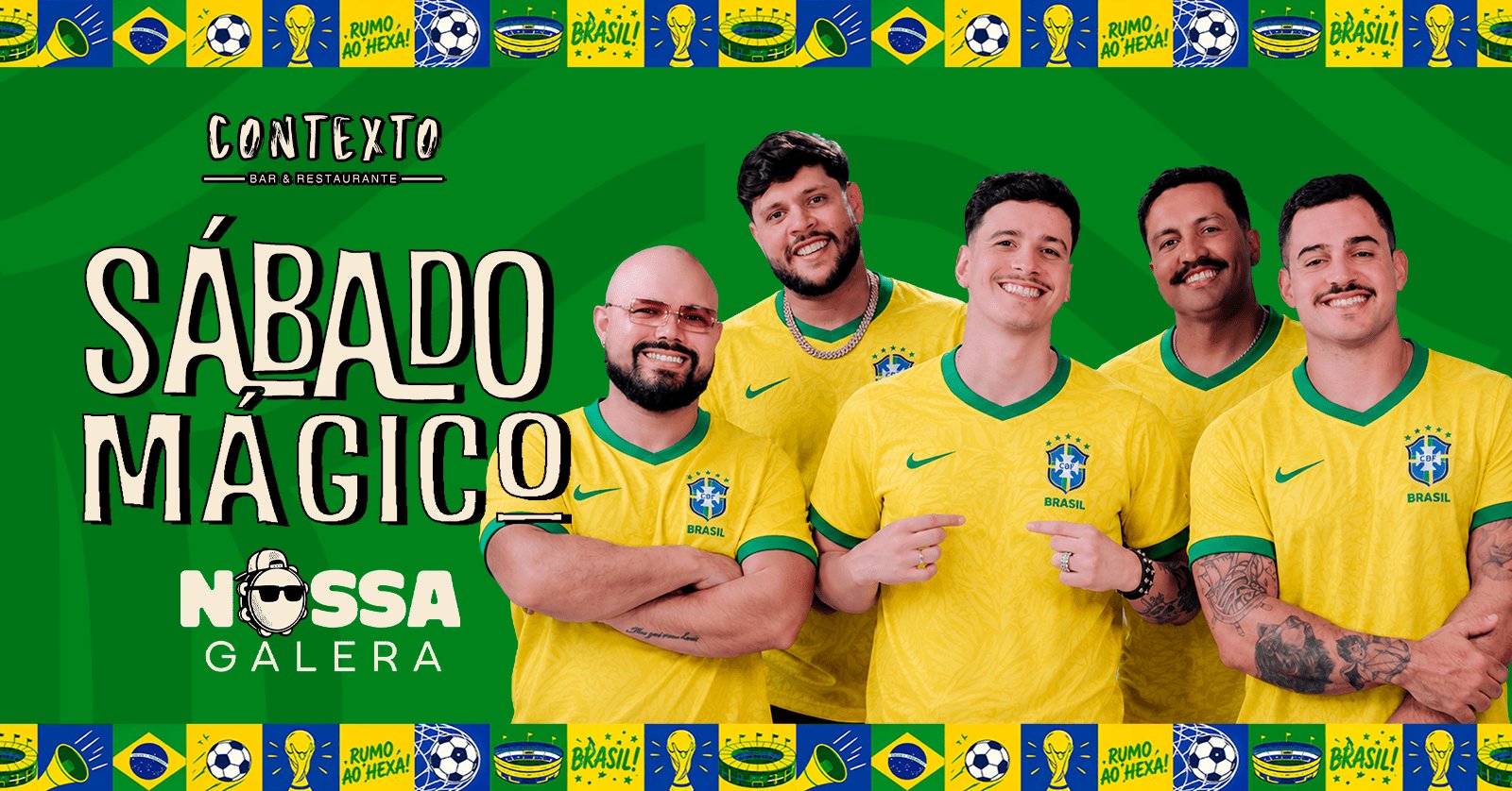 Sábado Mágico | 13.06 | Varanda Contexto Bar