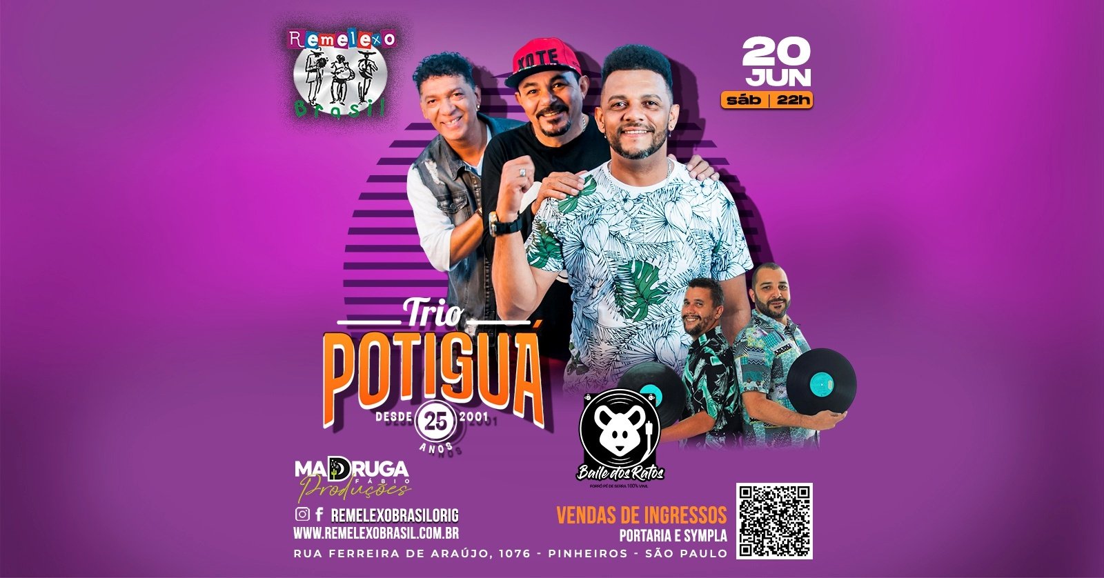 Trio Potigua e Baile dos Ratos