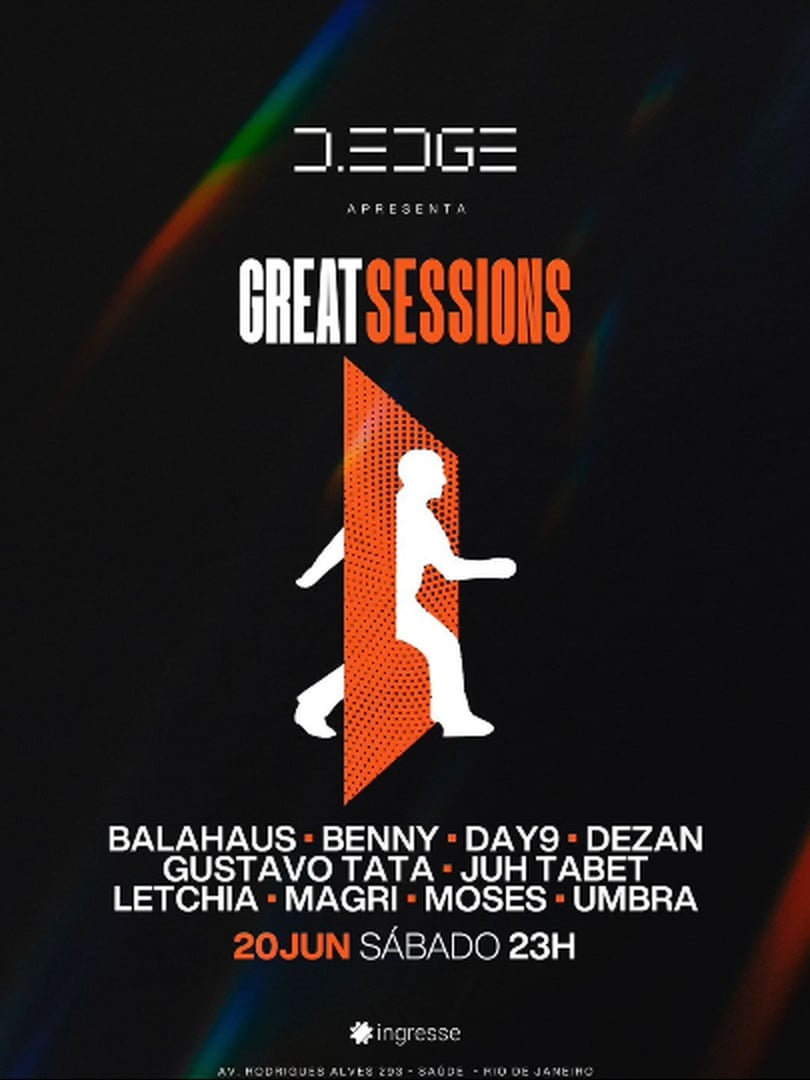 D EDGE RIO apresenta Great DJs