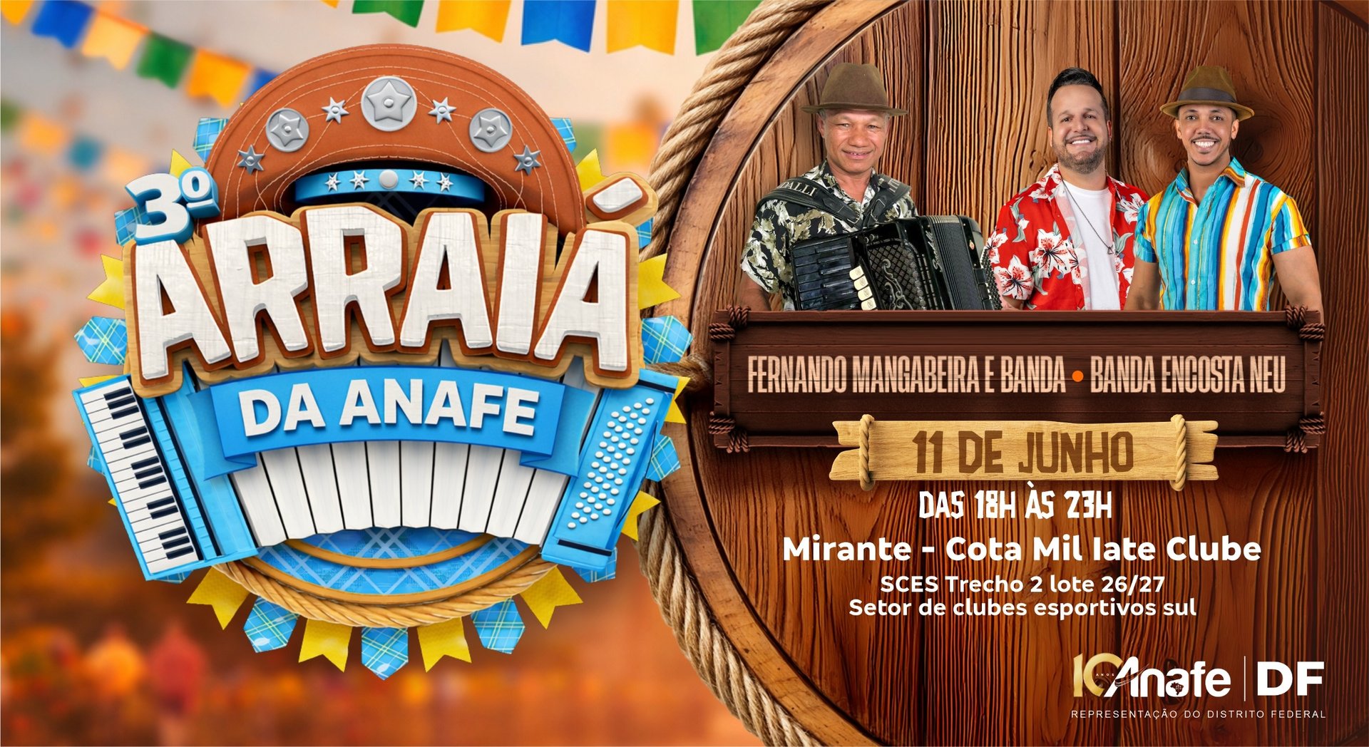 3º Arraiá da Anafe/df