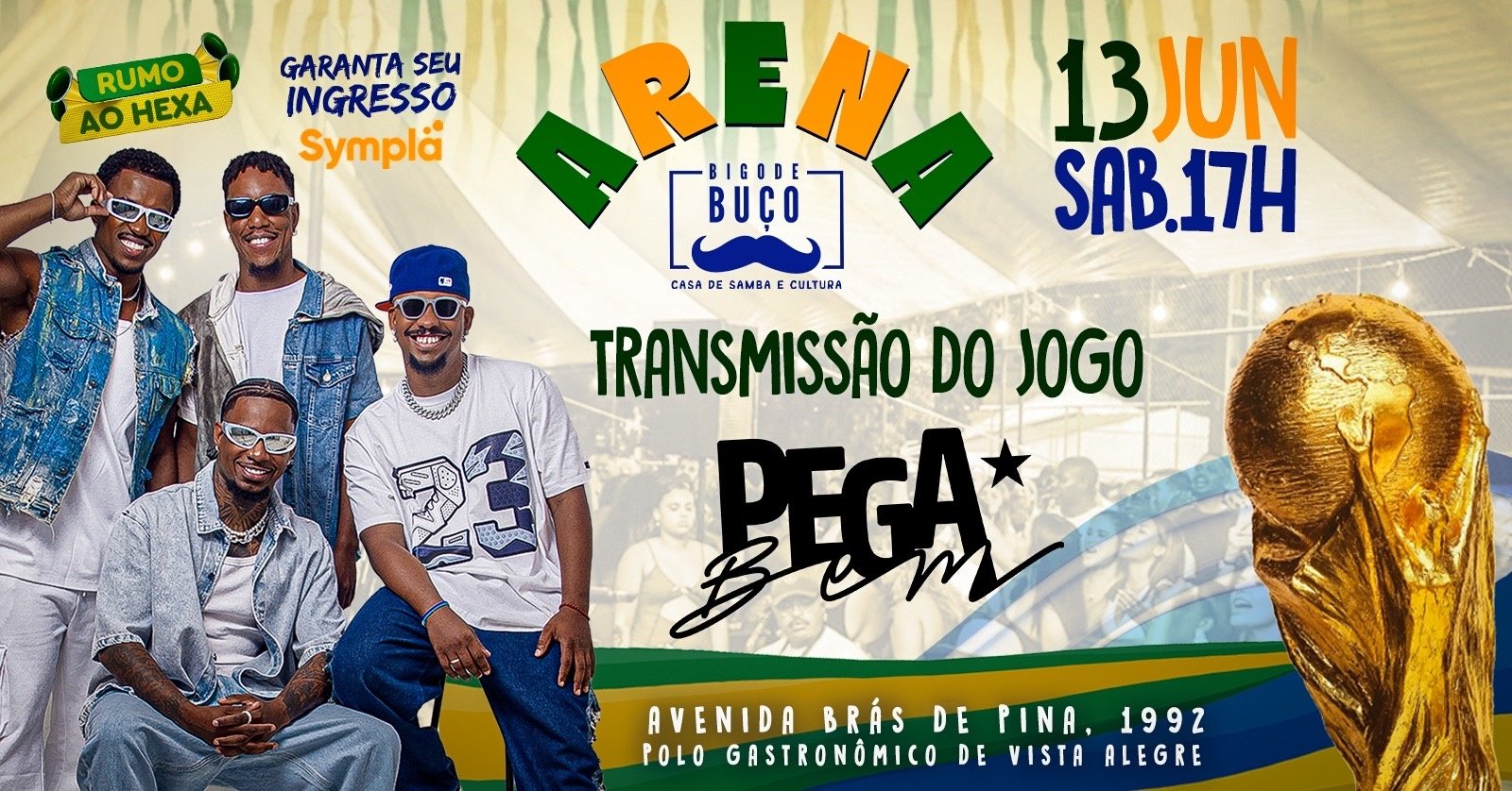 Arena Bigode Transmissão do Jogo + Pega Bem