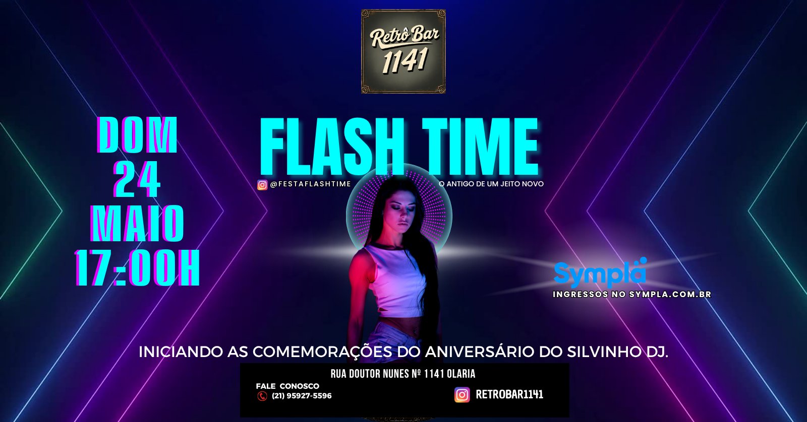 Flash Time a Festa Retrô Bar