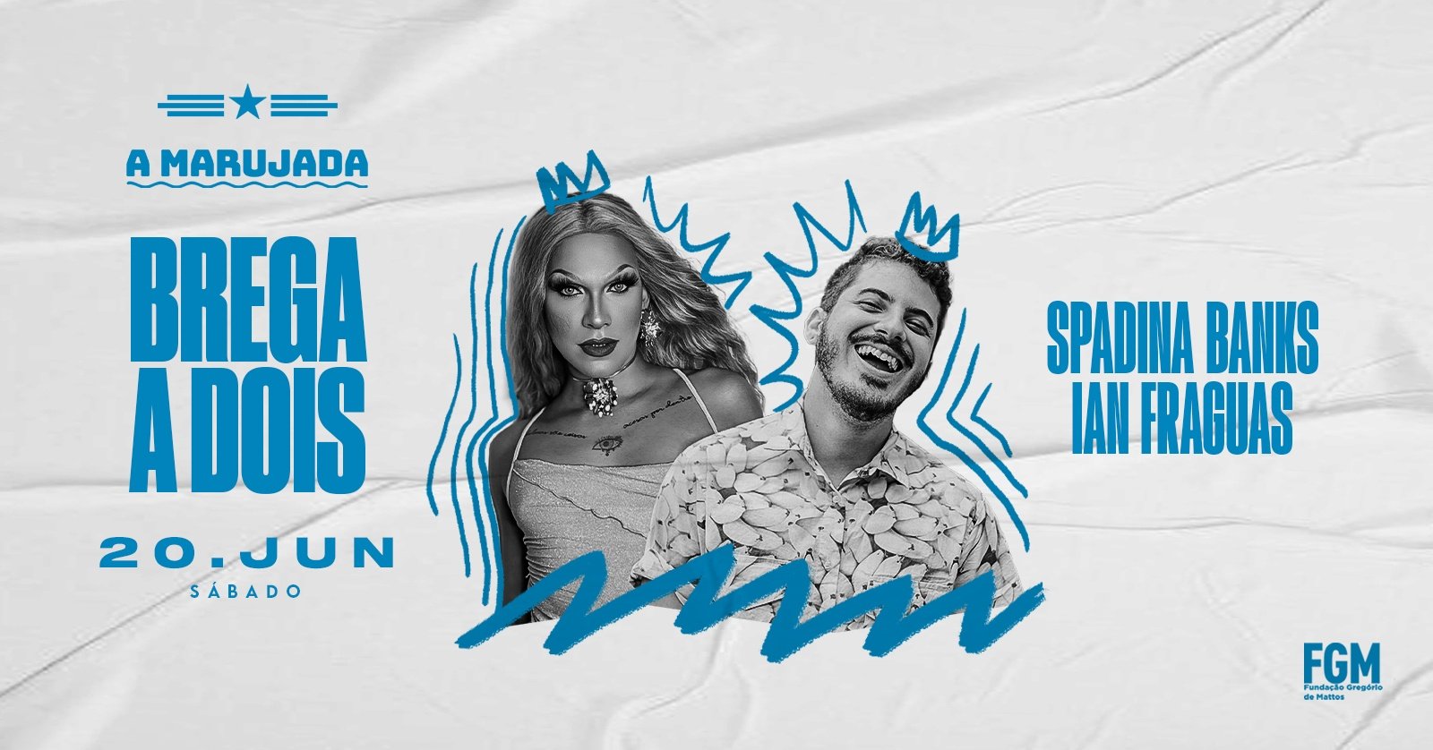 BREGA A DOIS: Ian Fraguas & Spadina Banks