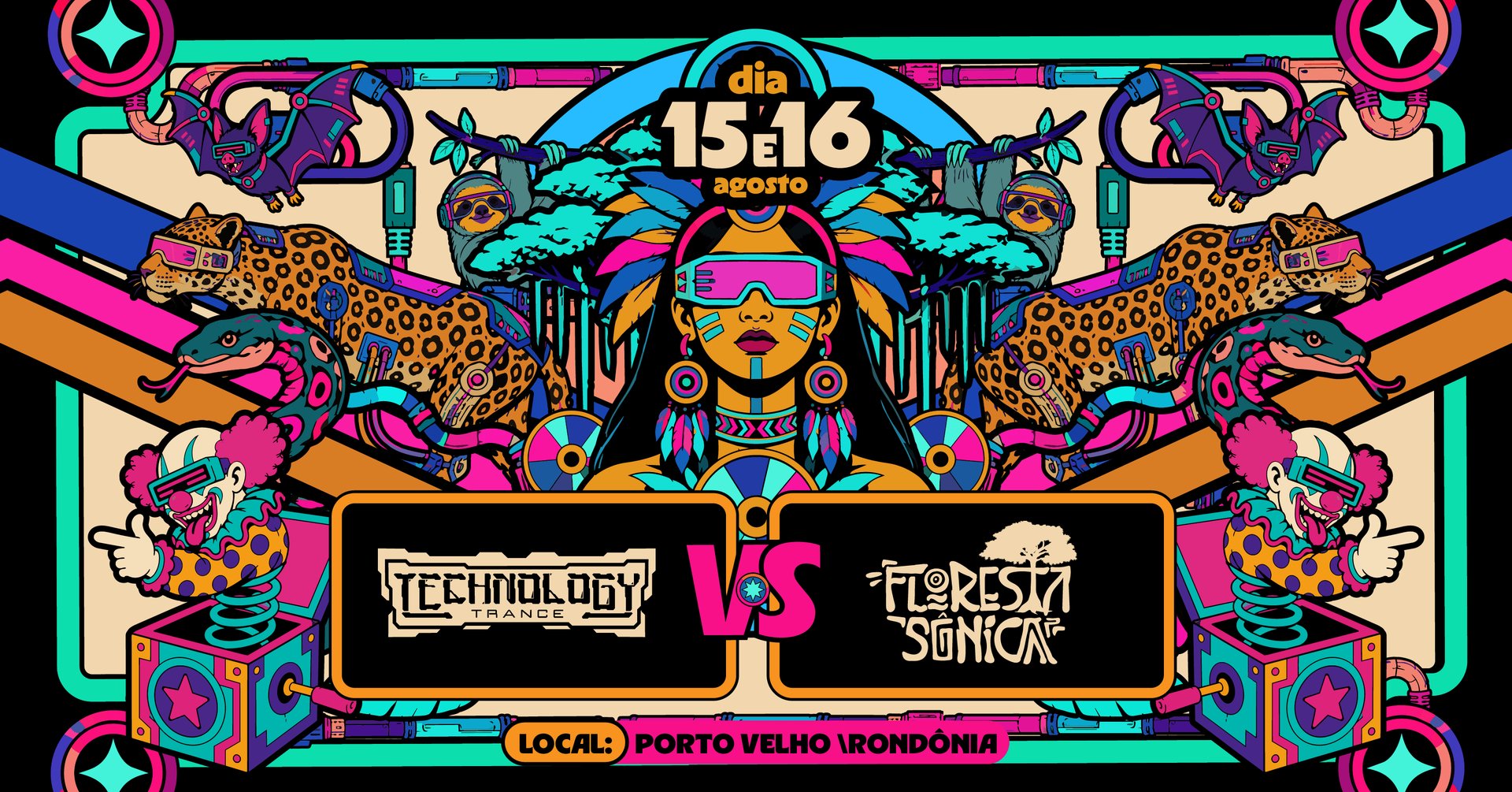 Technology Vs Floresta sônica
