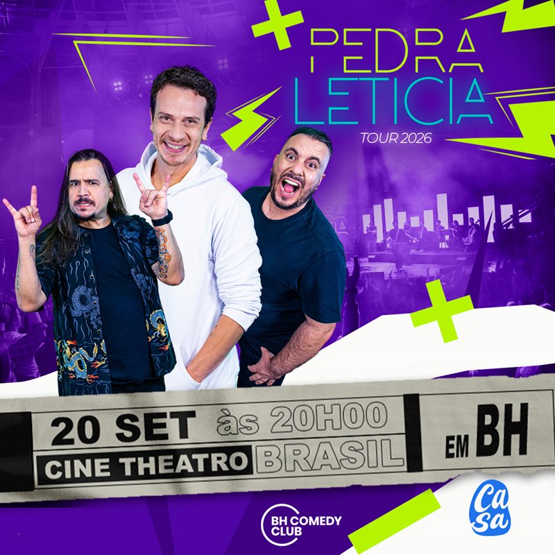 Pedra Letícia – Tour 2026