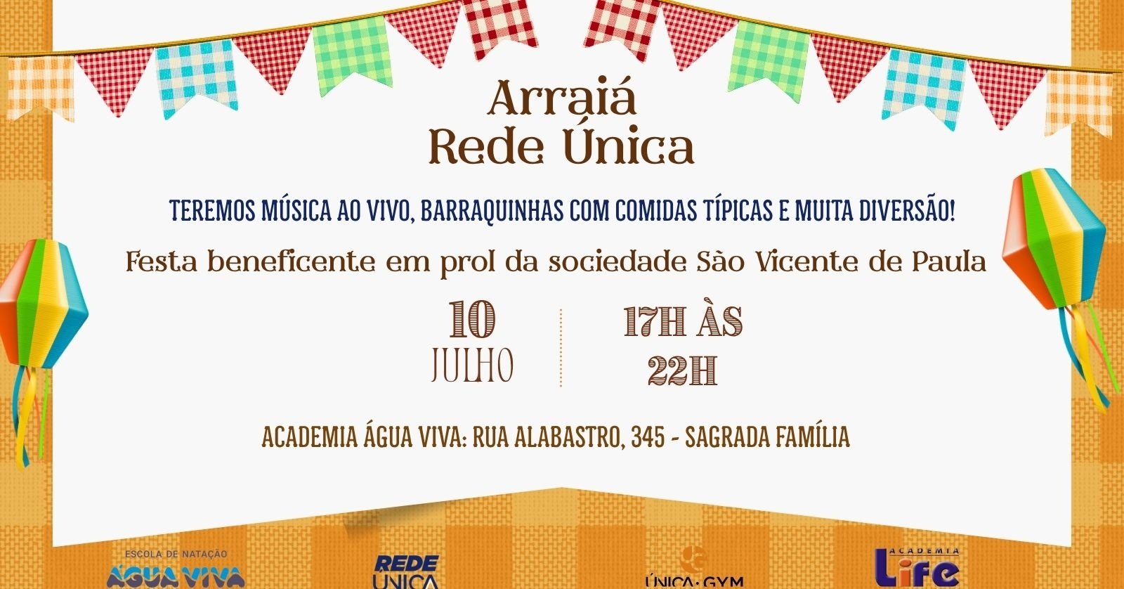 Arraiá Rede Única 2026
