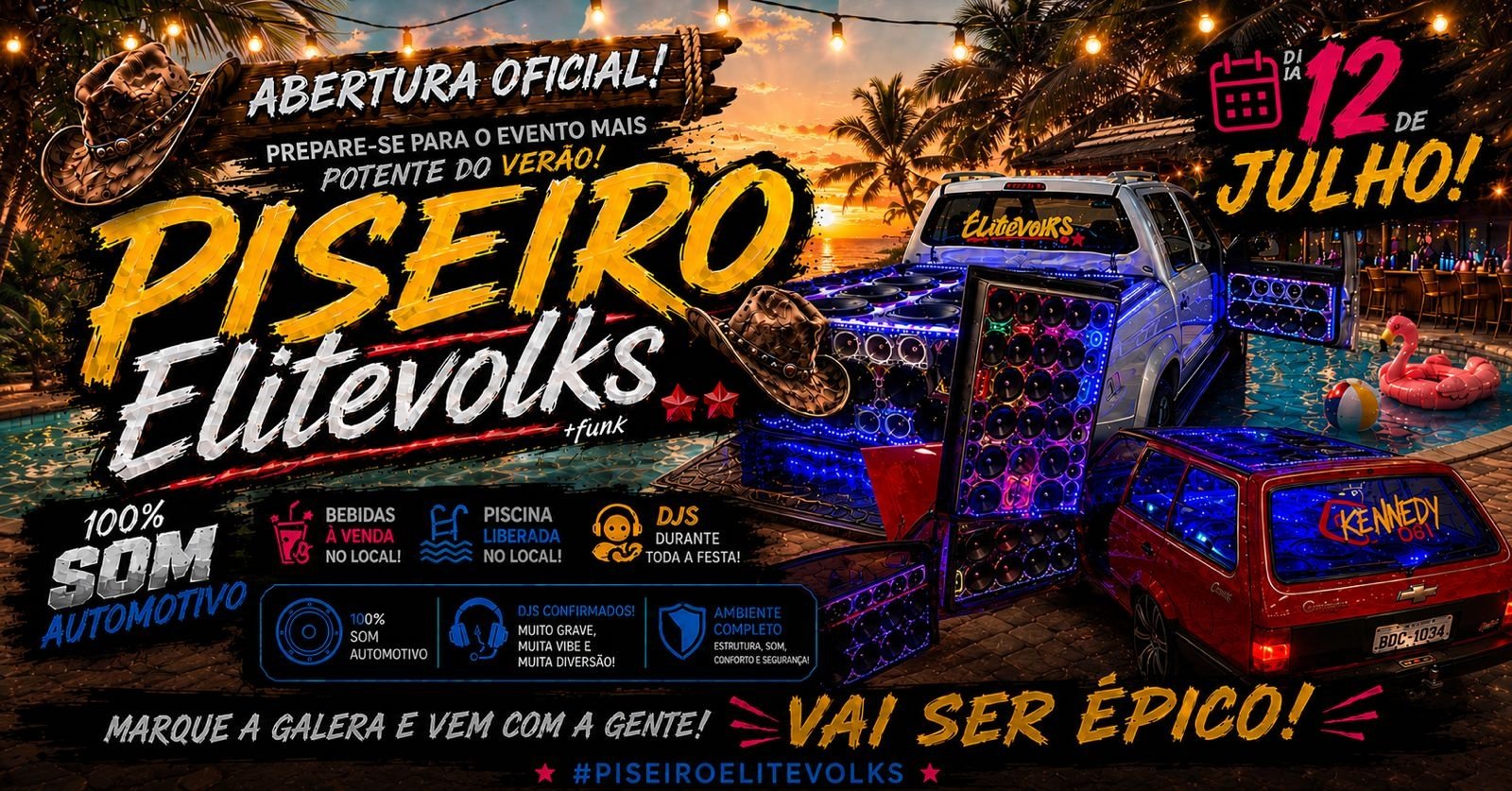 Pizeiro Elitevolks na chacara do toninho