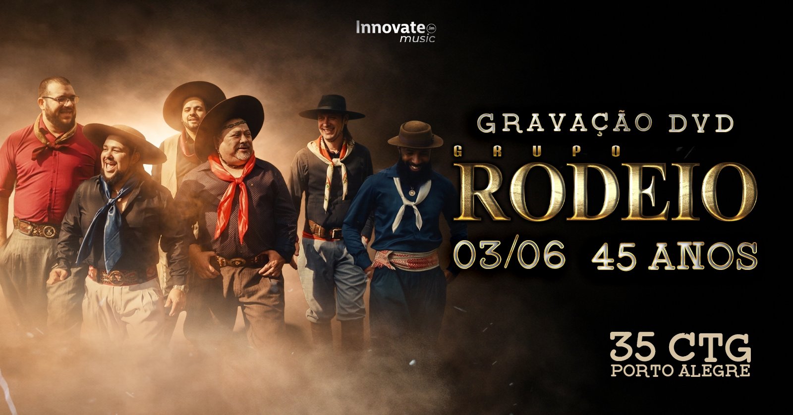 Gravação do DVD 45 Anos Grupo Rodeio