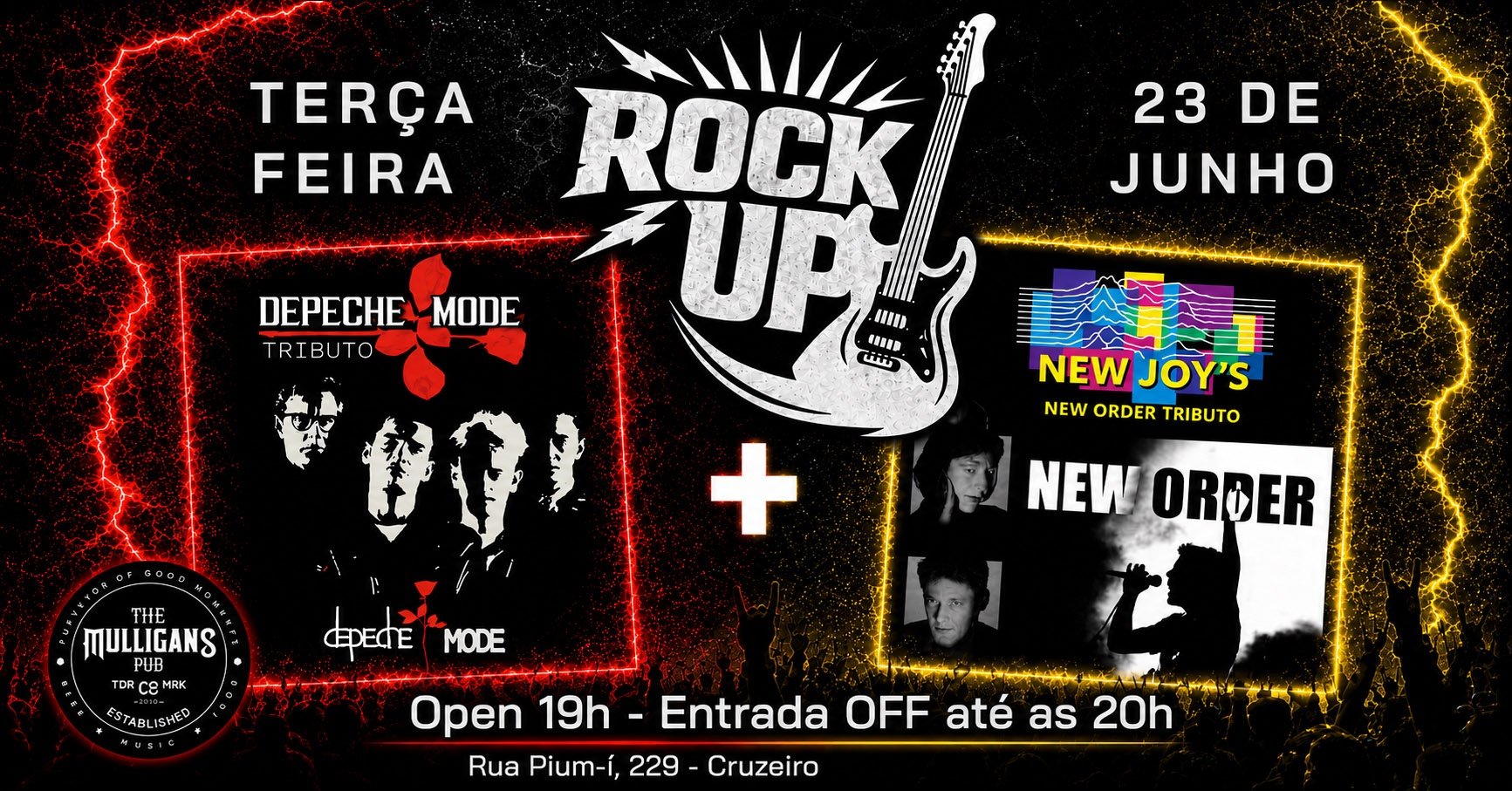 Rock Up: Depeche Mode Tributo + New Joy's
