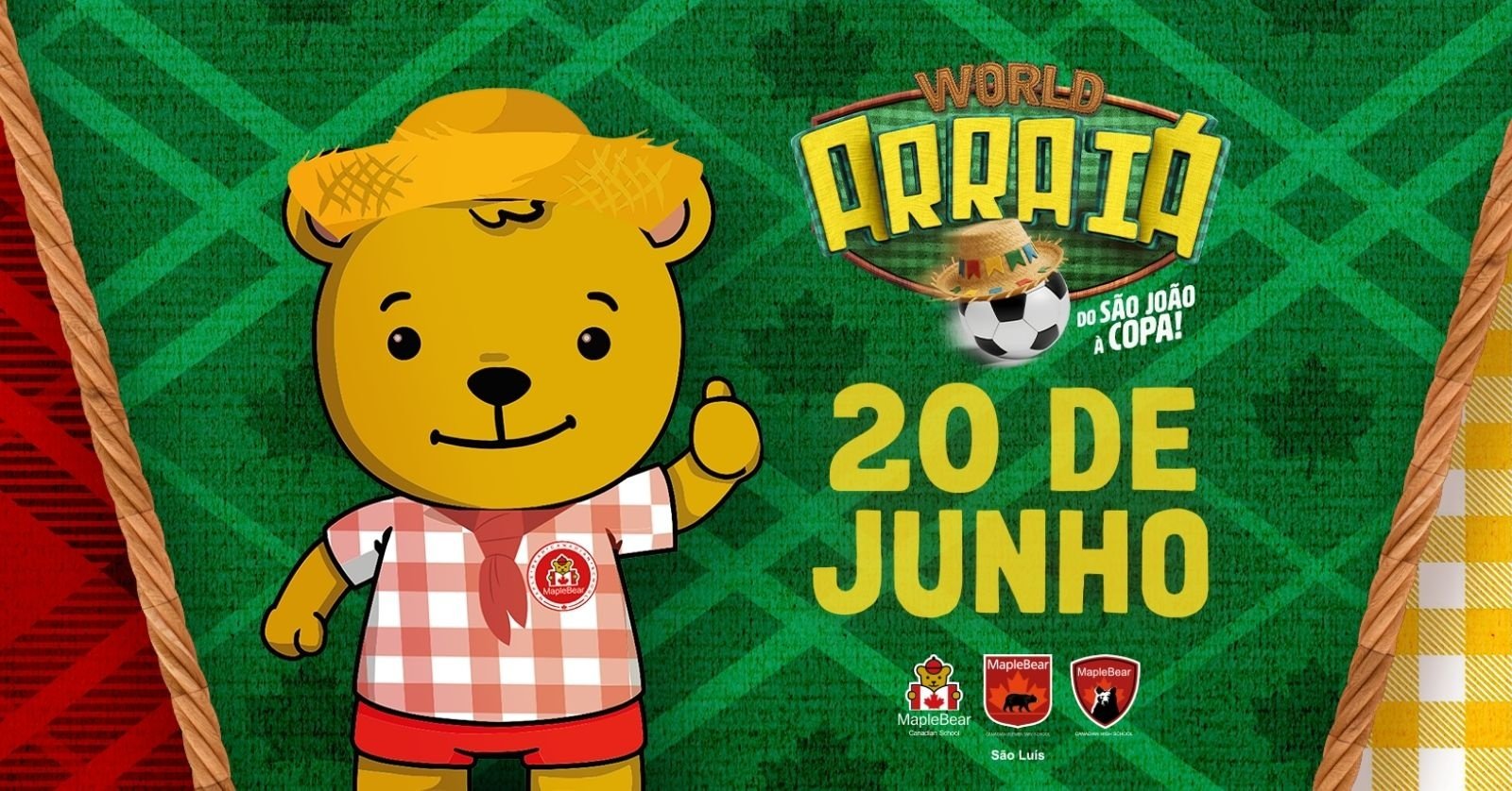 World Arraiá do São João À Copa!| Maple Bear São Luís