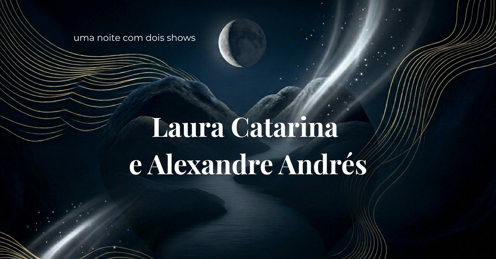 Laura Catarina e Alexandre Andrés no Espaço Daniela Rennó