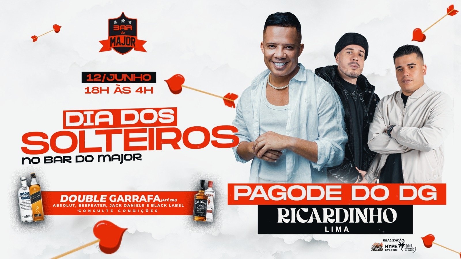 Vip Dia dos Solteiros Até as 21h