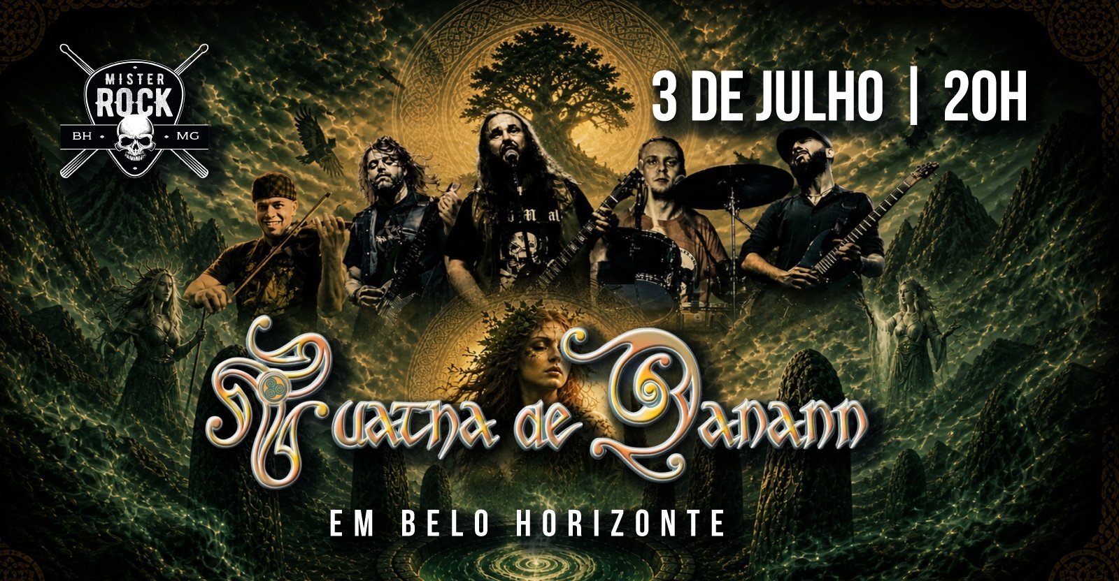 03/07 Tuatha de Danann em Belo Horizonte